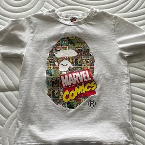 Bape - baby milo x marvel size 120 (fits 3-4 yr olds)